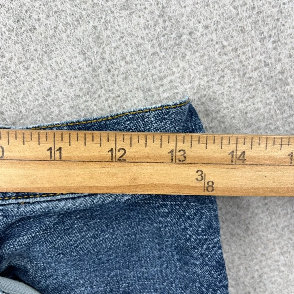 Vintage Y2K Abercrombie & Fitch Jeans Boys 12 Bootcut Baggy Youth 26x22 *